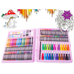 RAINBOWBOX - SET DE ARTĂ DE 168 DE PIESE ÎNTR-O CARCASĂ