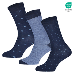 COTTONELITE™ – ȘOSETE PREMIUM DIN BUMBAC 3 ÎN 1 CU CERTIFICAT OEKO-TEX (3 ÎN PACHET)