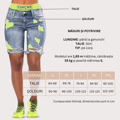 PATCHFUSION - PANTALONI SCURȚI PENTRU FEMEI