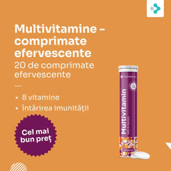 Multivitamine – comprimate efervescente, 20 de comprimate efervescente