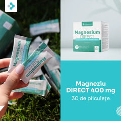 Magneziu DIRECT 400 mg, 30 de pliculețe