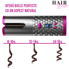 HAIRGLAM™: ONDULATOR FĂRĂ FIR