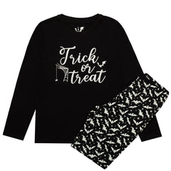 MAGICDREAMS - PIJAMALE 100% BUMBAC PENTRU FETE CU MODEL DE HALLOWEEN