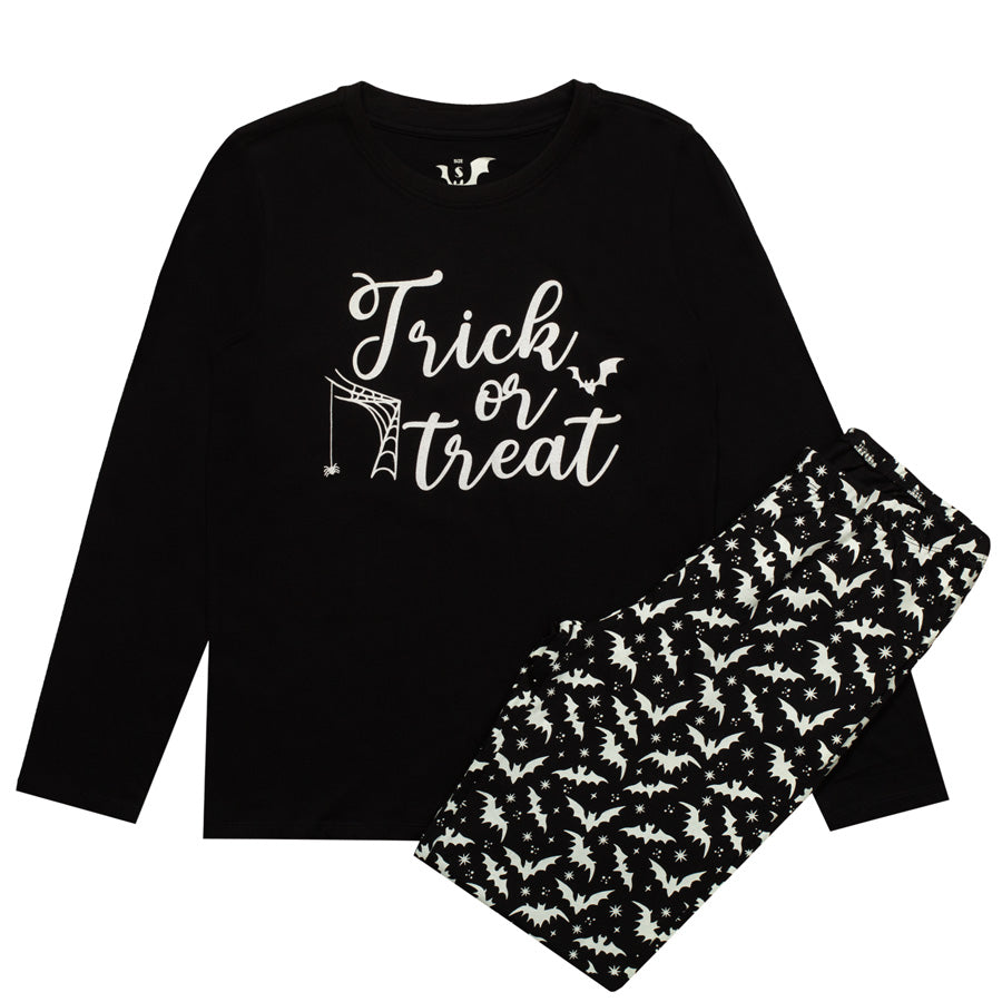 SHADOWNIGHT - PIJAMA DE HALLOWEEN PENTRU FEMEI, 100% BUMBAC