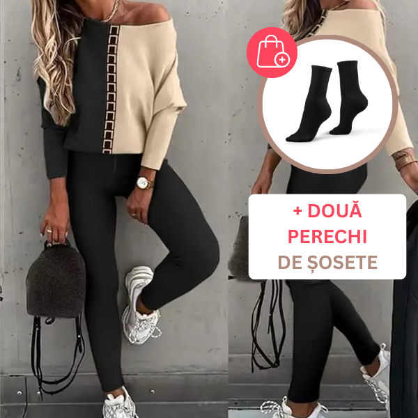 ATHENE - SET MODERN CU TRICOU ȘI PANTALONI