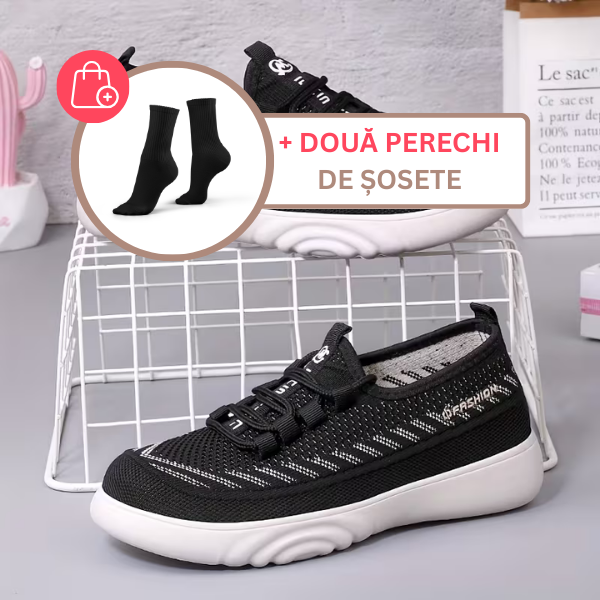 GLIMSOLE™ - MOCASINI DAMĂ RESPIRABILI CU DETALII STRĂLUCITOARE