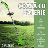 GRASSKING™ - COASĂ CU BATERIE