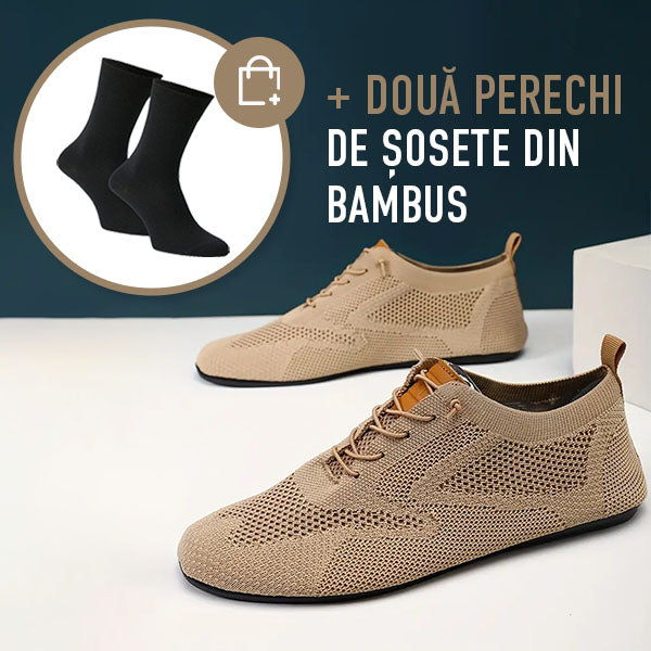 BEJ + DOUĂ PERECHI DE ȘOSETE DIN BAMBUS