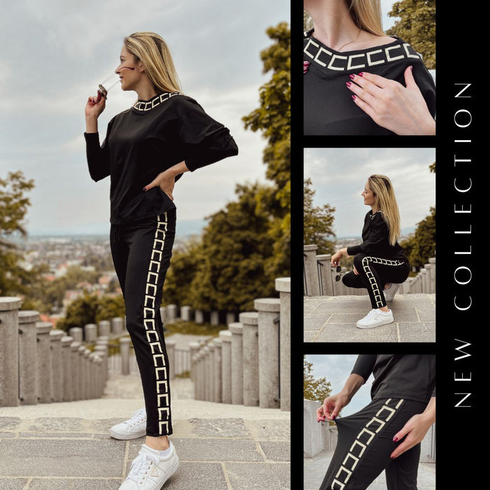 ATHENE - SET MODERN CU TRICOU ȘI PANTALONI