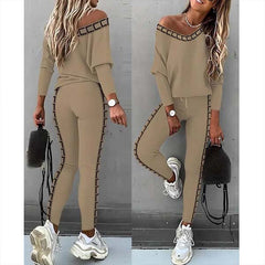 ATHENE - SET MODERN CU TRICOU ȘI PANTALONI