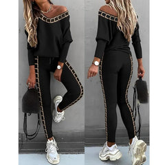 ATHENE - SET MODERN CU TRICOU ȘI PANTALONI