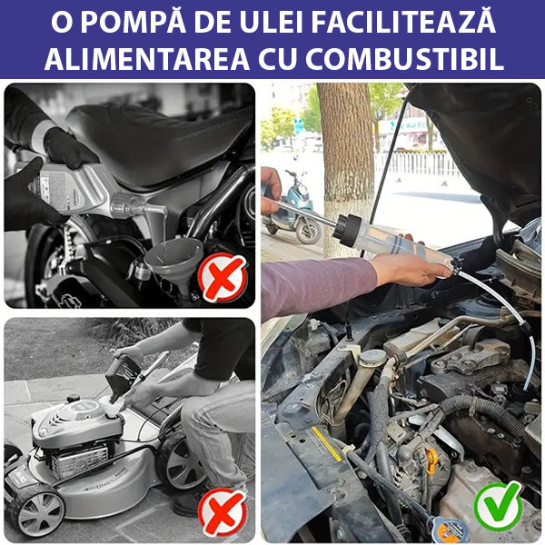 OILMAX -  POMPĂ MANUALĂ DE DOZARE ULEI