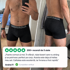 COTTONCORE™ – BOXERI BĂRBĂTEȘTI DIN BUMBAC 4+1 GRATIS