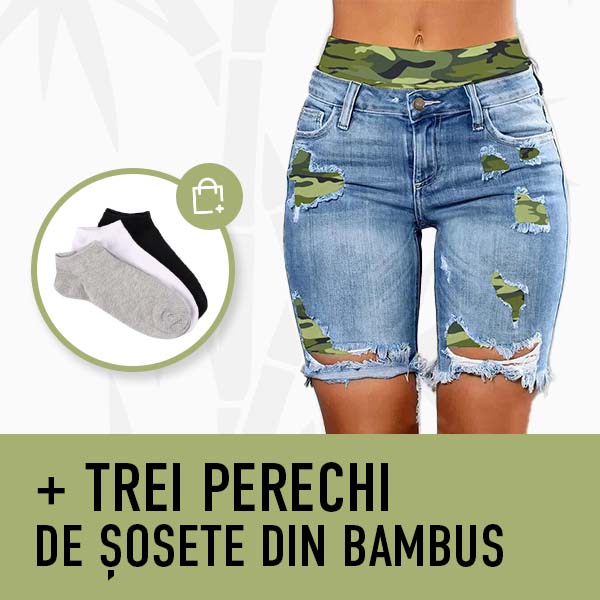 VERDE + TREI PERECHI DE ȘOSETE DIN BAMBUS