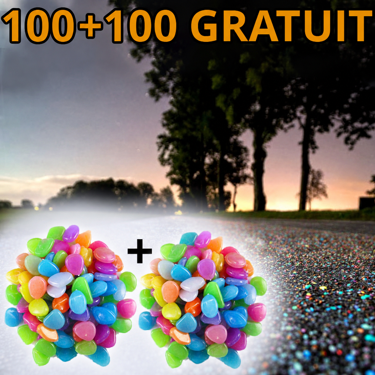 GLOWROCK™ – PIETRICELE STRĂLUCITOARE UNICATE
