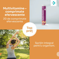 Multivitamine – comprimate efervescente, 20 de comprimate efervescente