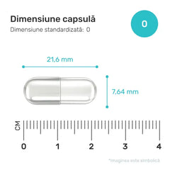 Bisglicinat de magneziu 300 mg, 180 de capsule