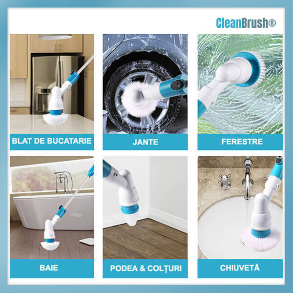 PERIA DE CURĂȚARE WIRELESS CLEANBRUSH®