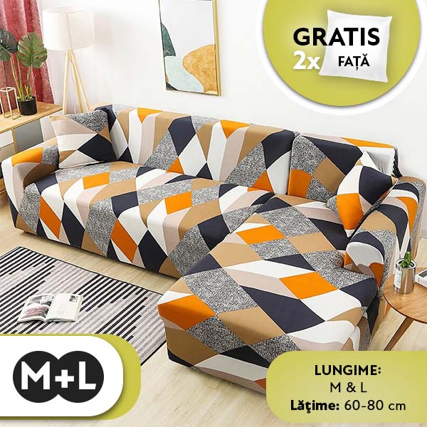 SOFTSTRETCH® - HUSE ELASTICE PENTRU CANAPELE